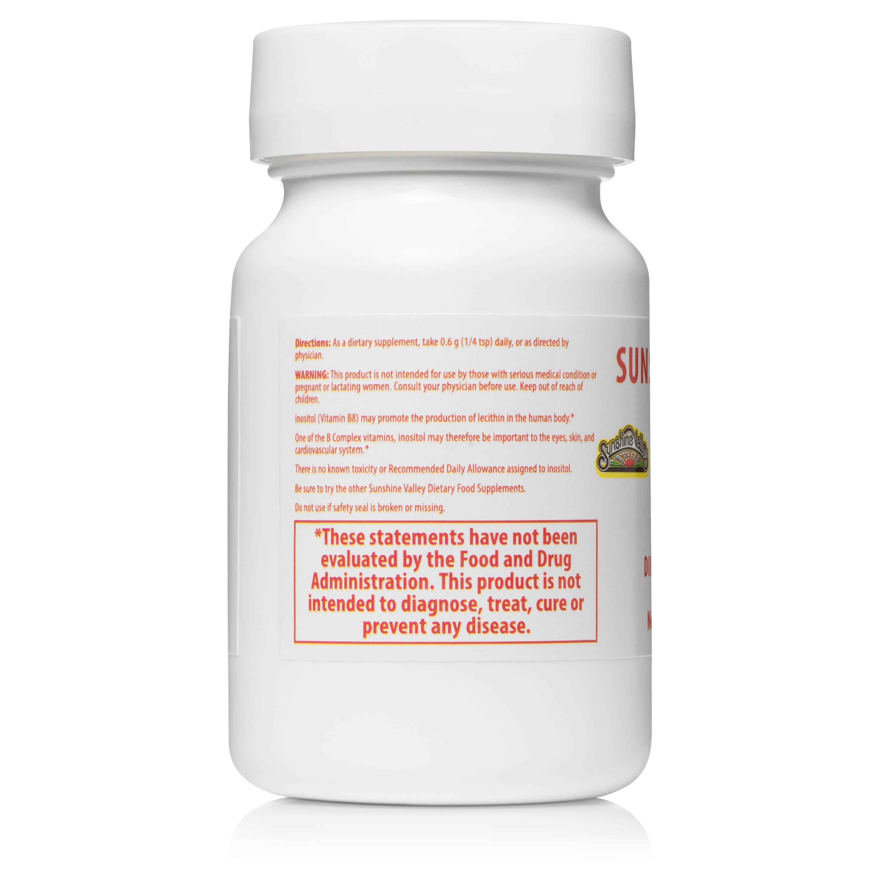 Sunshine Valley® Super Inositol Powder Dietary Supplement - One Ounce