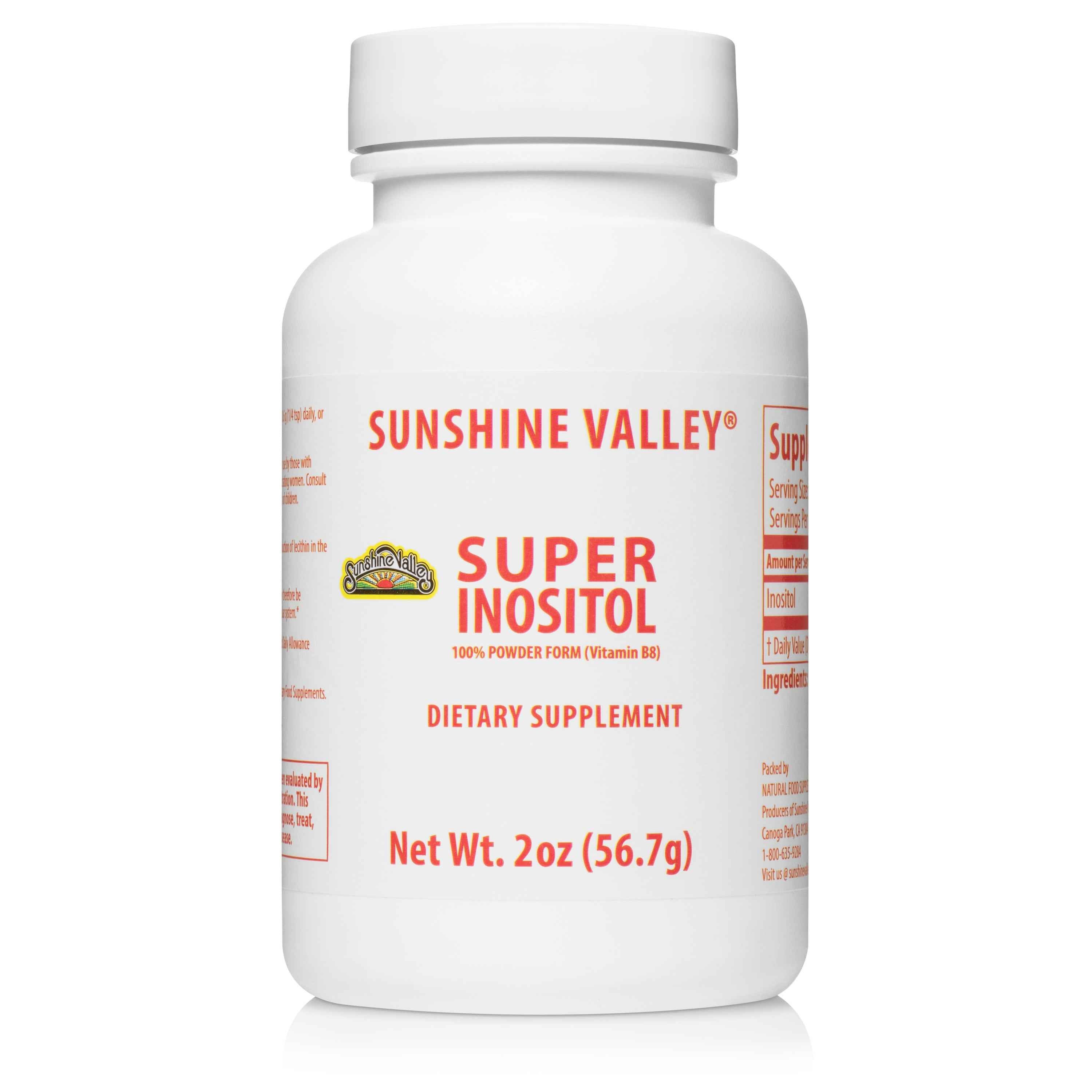 Sunshine Valley® Super Inositol Powder Dietary Supplement - 2 Ounces