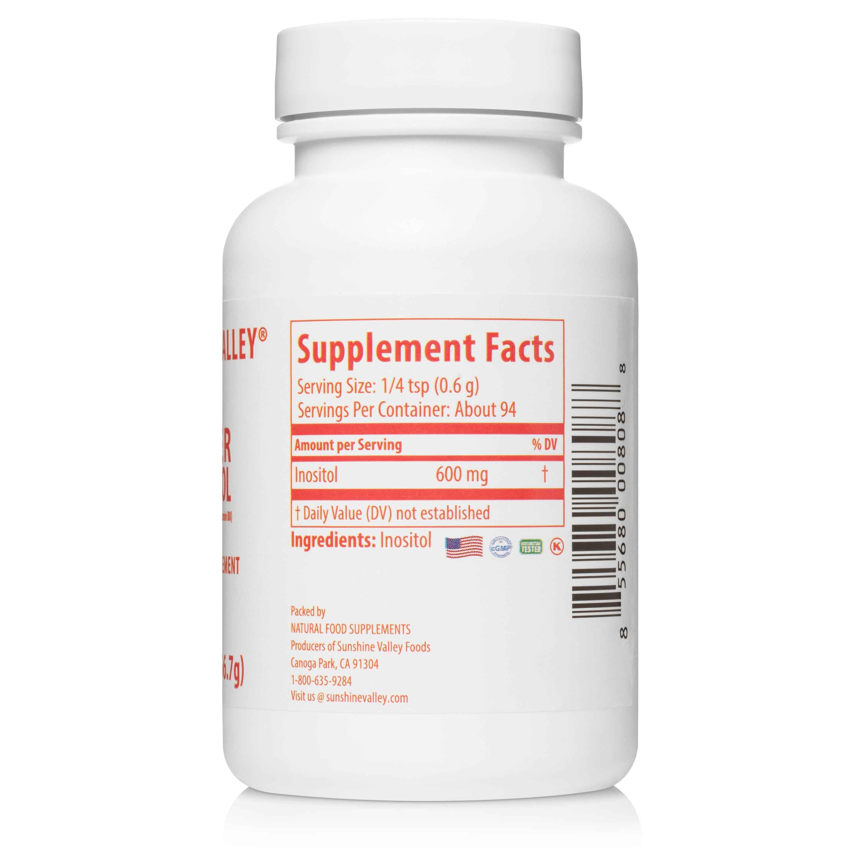 Sunshine Valley® Super Inositol Powder Dietary Supplement - 2 Ounces