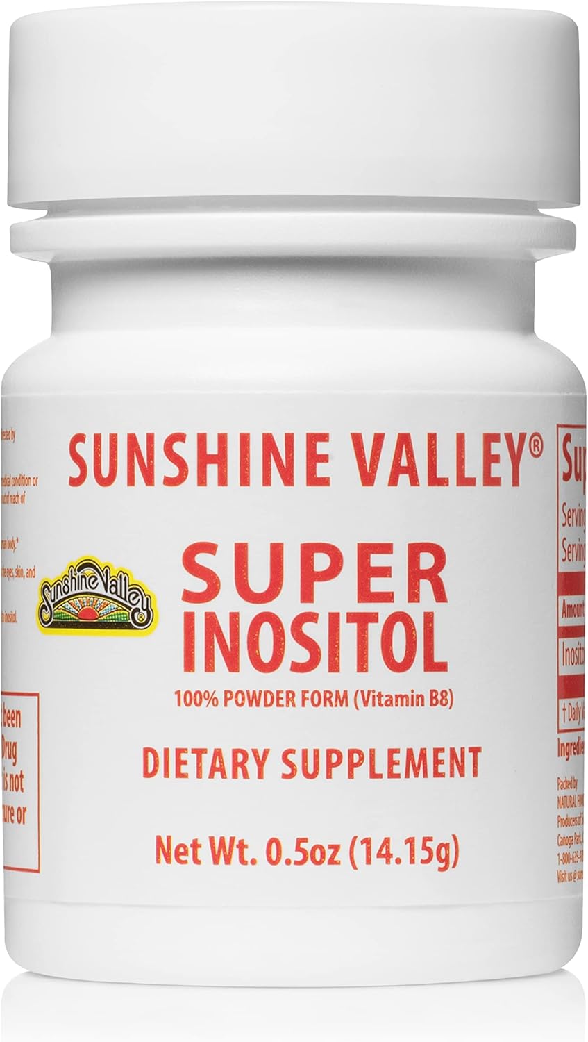 Sunshine Valley® Super Inositol Dietary Supplement Powder one half .5 oz Vitamin B8